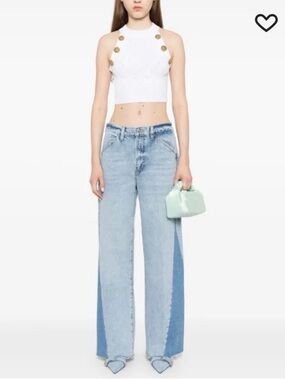Frame Le Baggy Palazzo Jeans